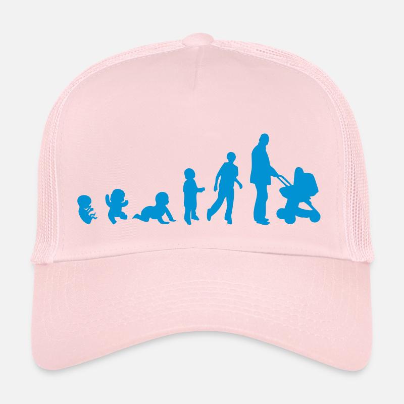 evolution papa poussette dad stroller1 Casquette trucker 