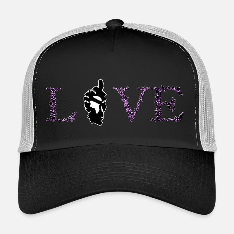 Korsika - Trucker Cap - Schwarz/Steingrau