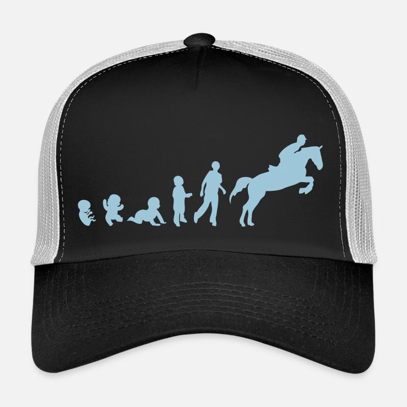 evolution equitation cheval3 obstacle sa Casquette trucker 