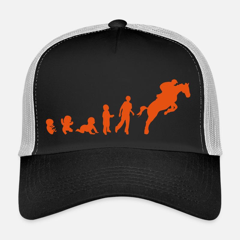 evolution equitation cheval9 obstacle sa Casquette trucker 