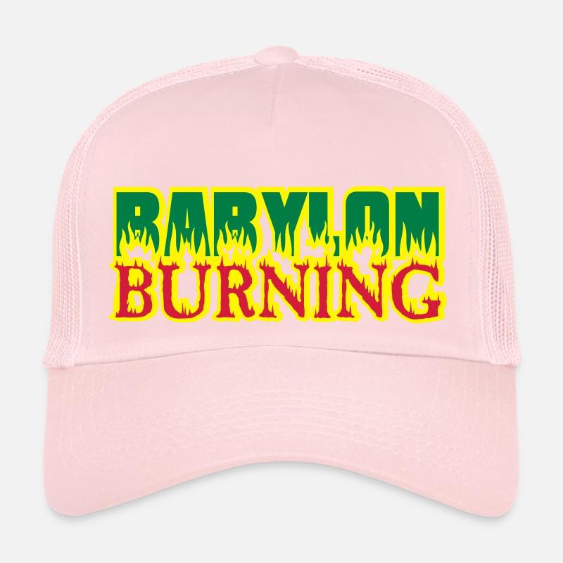 babylon burning 01 Casquette trucker 