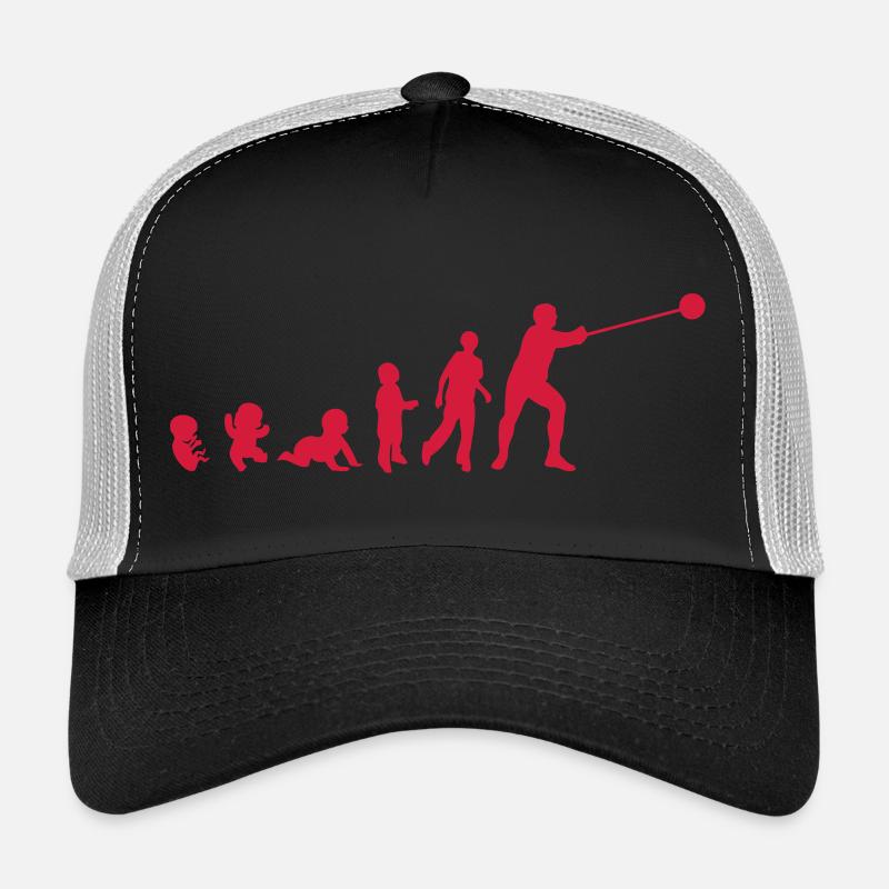 evolution lancer marteau men adult bebe Casquette trucker 