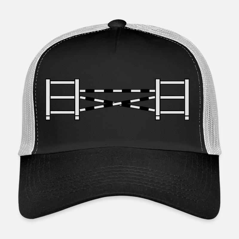obstacle aux courses de chevaux_2_c1 Casquette trucker 