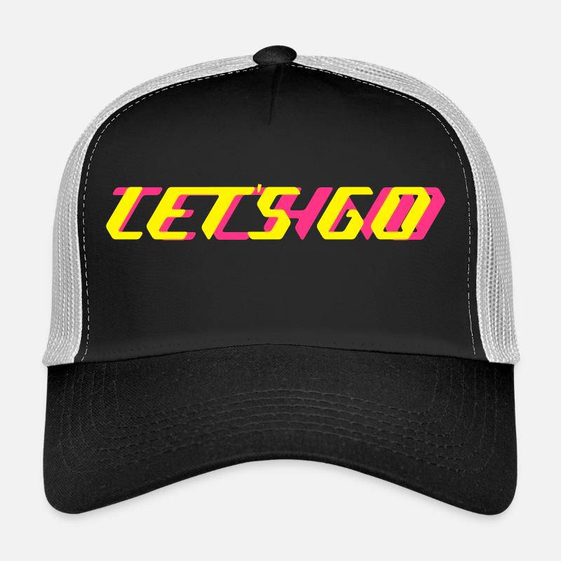 let's go techno Casquette trucker 