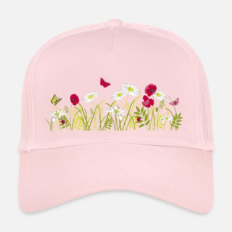 fleurs de printemps Casquette trucker 