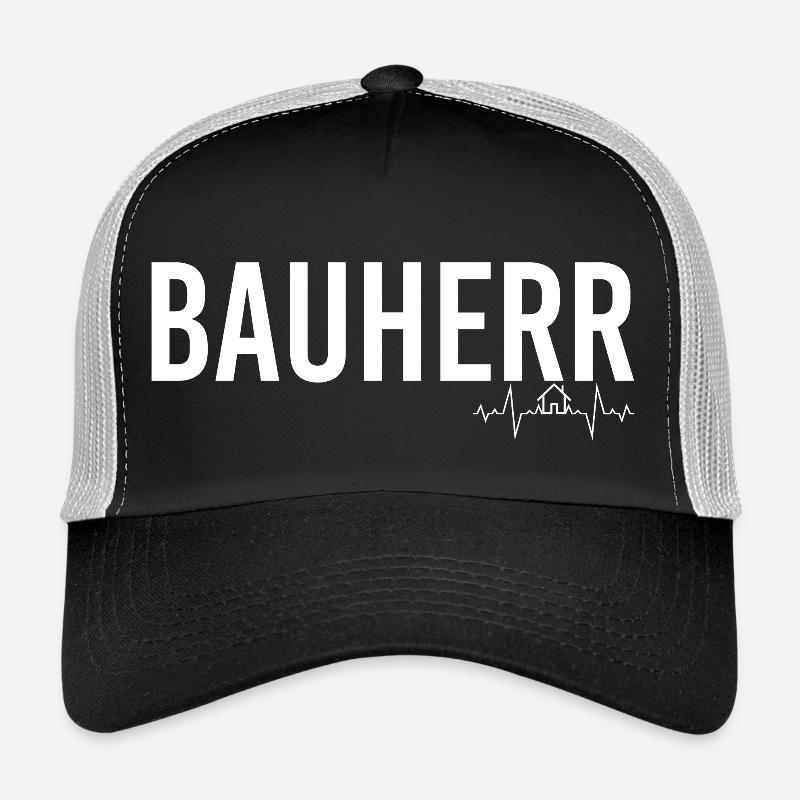Bauherr Recht Lustig Eigenheim Trucker Cap