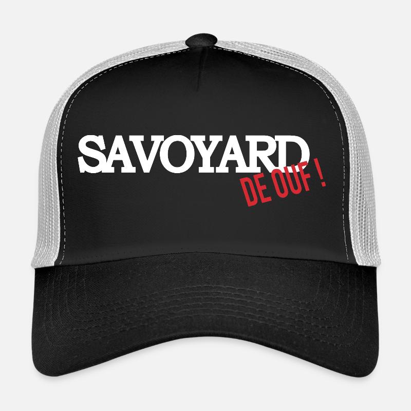 Savoyard de ouf (blanc) Casquette trucker 
