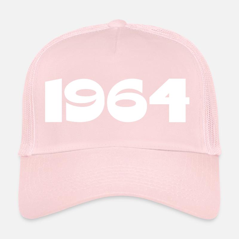Personalize 1964 60th Birthday Template Trucker Cap