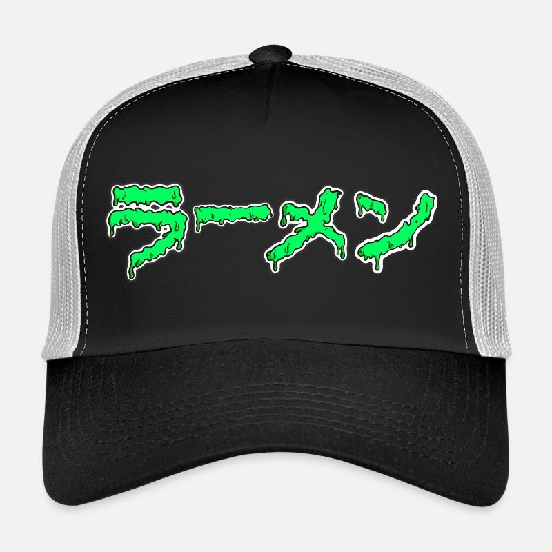 Dripping Ramen - Trucker Cap - Schwarz/Steingrau
