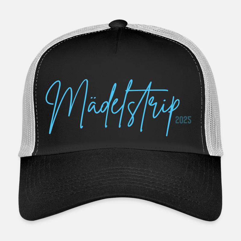 Mädelstrip - Trucker Cap - Schwarz/Steingrau