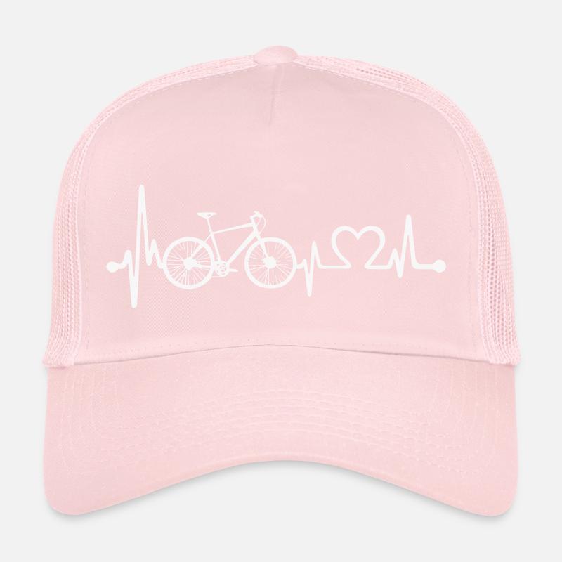 Battement d’amour à vélo Casquette trucker 