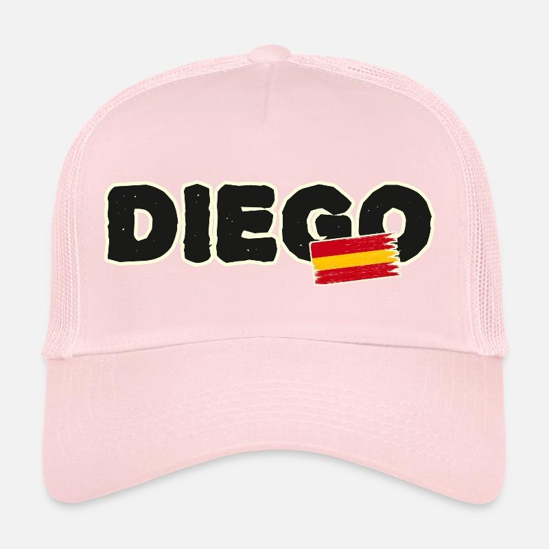 Diego Spanish Flag Spain Trucker Cap
