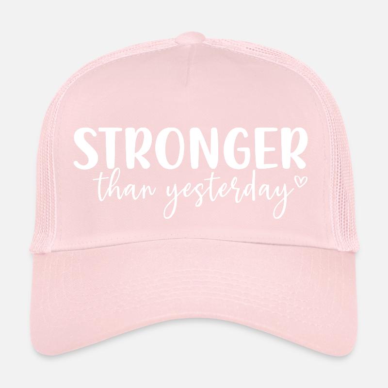 Plus fort qu’hier Casquette trucker 