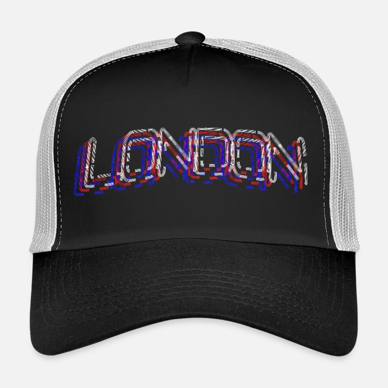 LONDRES TROIS COULEURS Casquette trucker 