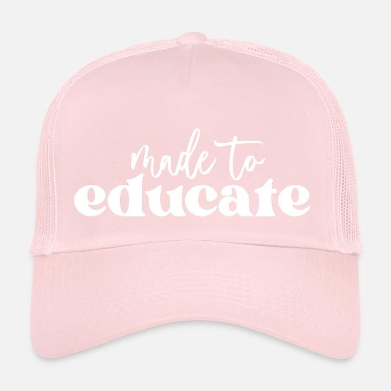 Conçu pour éduquer Casquette trucker 
