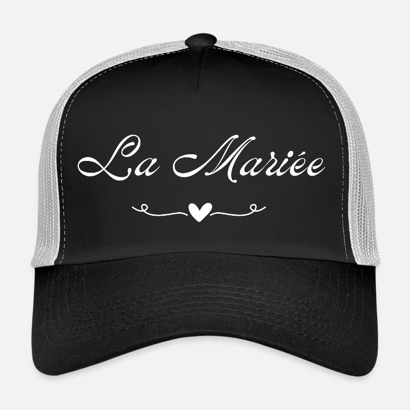 The Bride Heart Trucker Cap