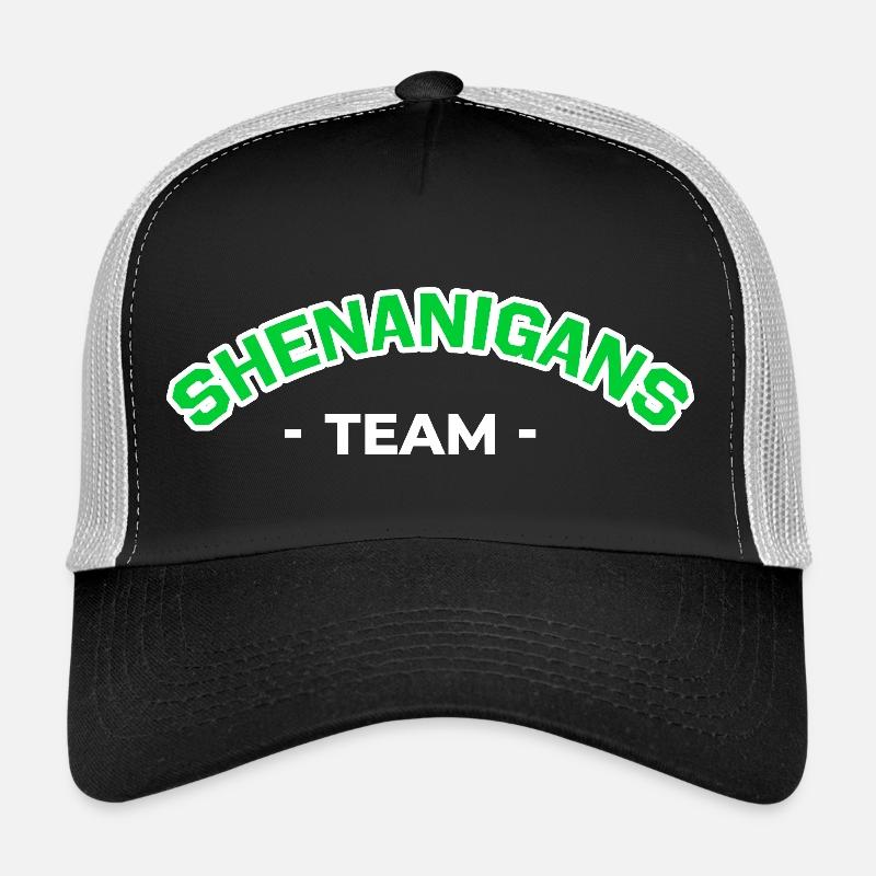 Équipe des manigances - Irish St. Patrick Casquette trucker 