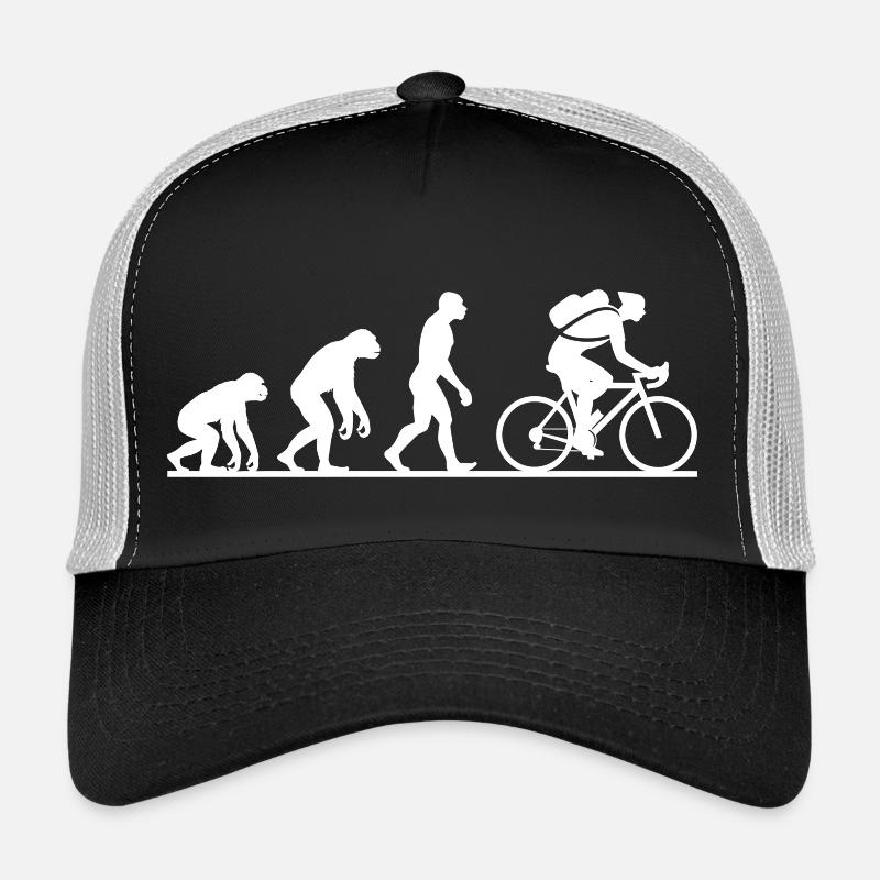 Vélo Evolution Cycliste Vélo Biker Cyclisme Casquette trucker 