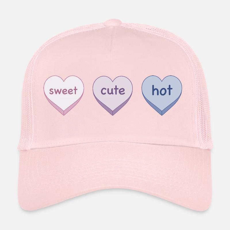 Doux mignon chaud Casquette trucker 