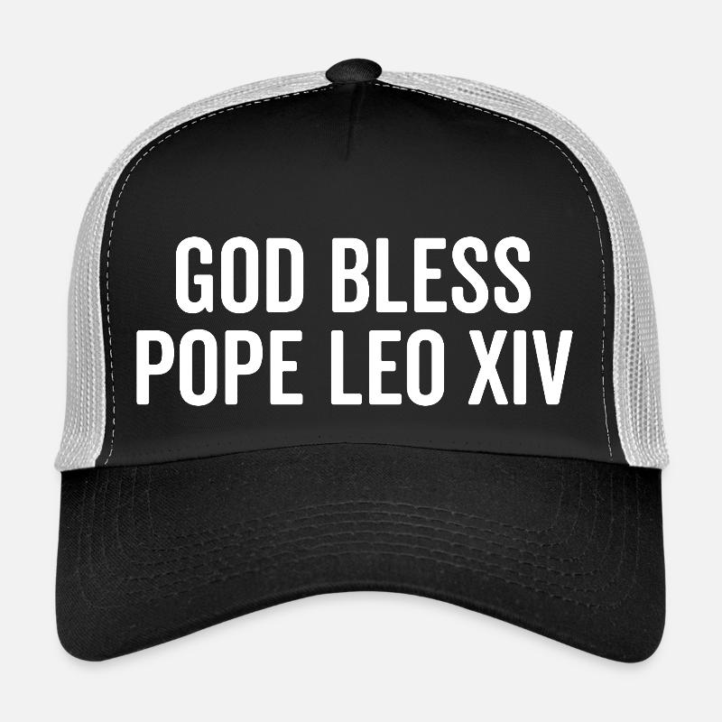 Gott segne Papst Leo XIV. Trucker Cap