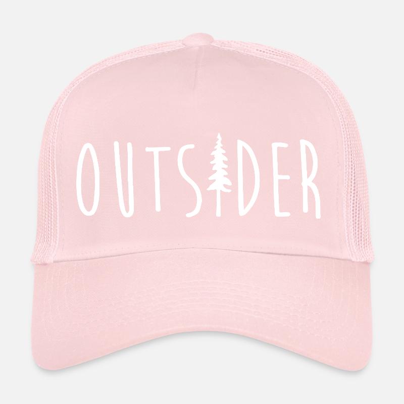 Outsider Aventurier Passionné d’exploration Casquette trucker 