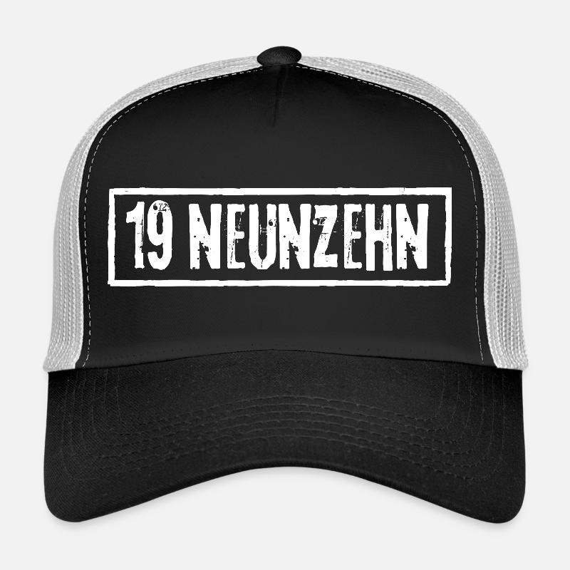 19 Dix-neuf ans de rock grunge Casquette trucker 