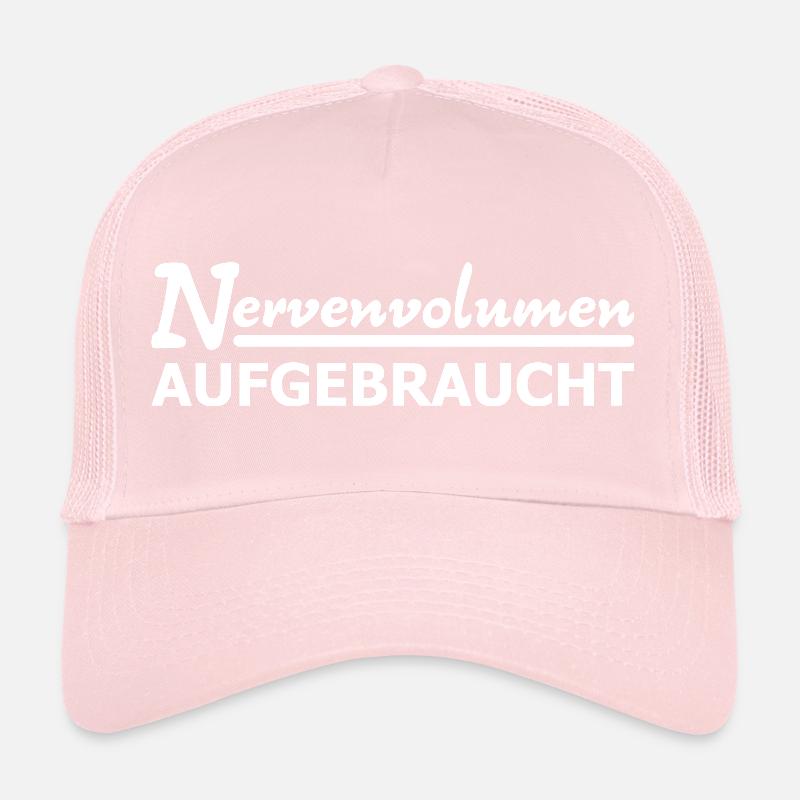 Volume nerveux épuisé Casquette trucker 