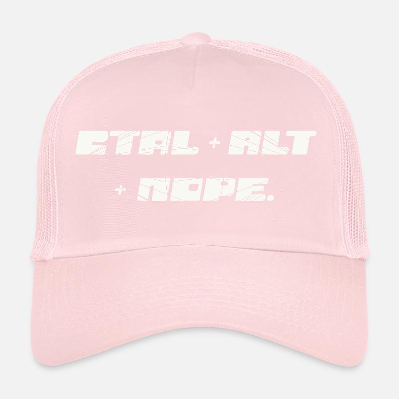CTRL ALT : Non Casquette trucker 