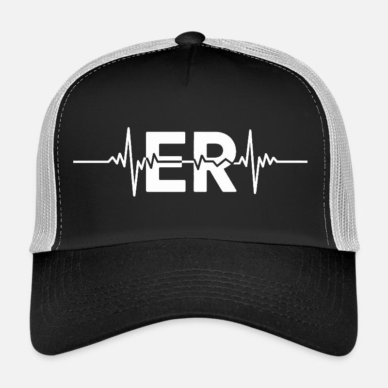 ER Herzschlag Logo Trucker Cap