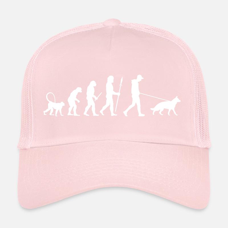 Évolution du berger allemand Casquette trucker 