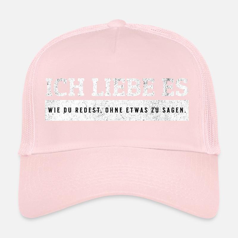 SARCASM - Talking without saying anything Trucker Cap