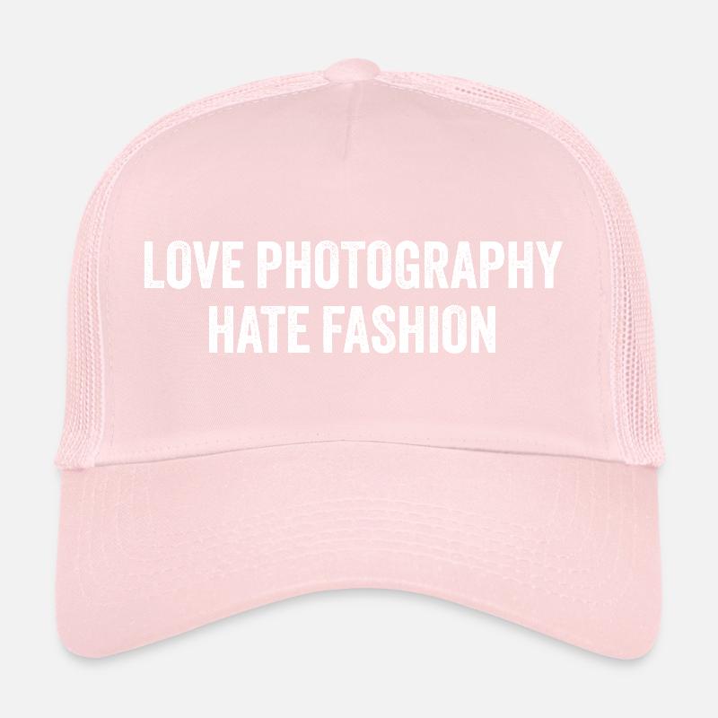 La photographie amoureuse déteste la mode Casquette trucker 