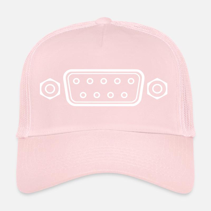 DB 9 Connector, serial connector Trucker Cap