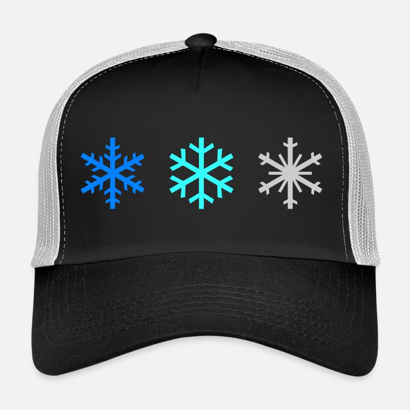 Snowflakes Trucker Cap