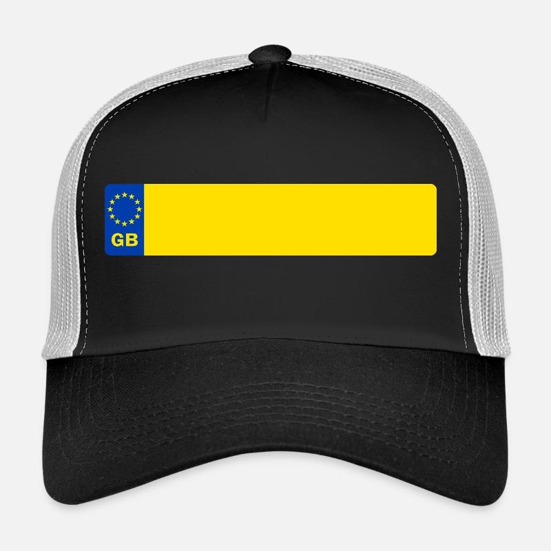 Registration GB - Trucker Cap - black/stone grey