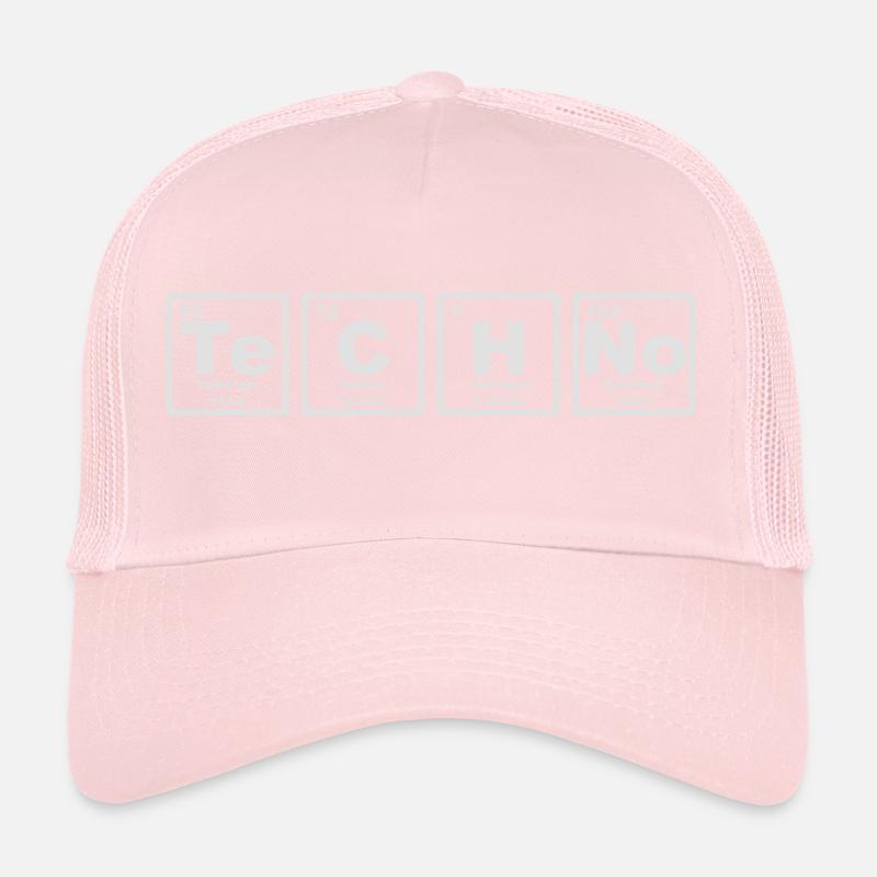 TECHNO PERIODIC TABLE Casquette trucker 