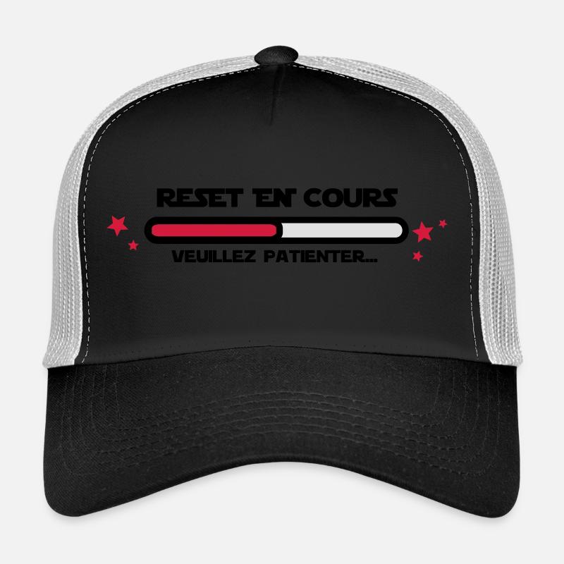 RESET en cours Casquette trucker 