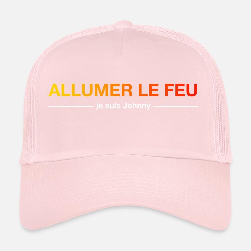 allumer le feu Casquette trucker 