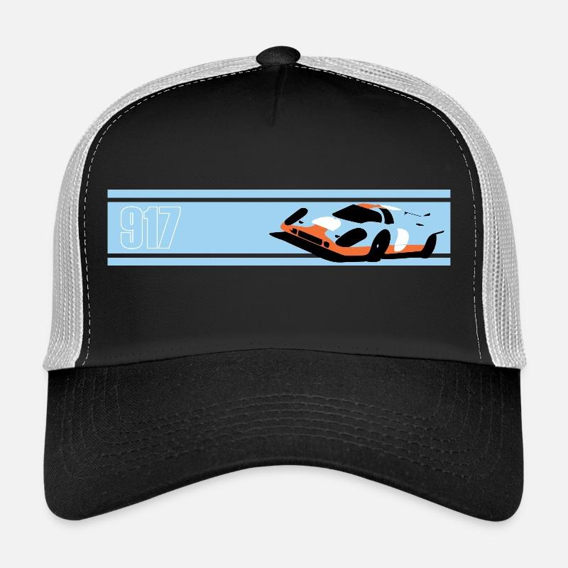 917 LM - Trucker Cap - black/stone grey
