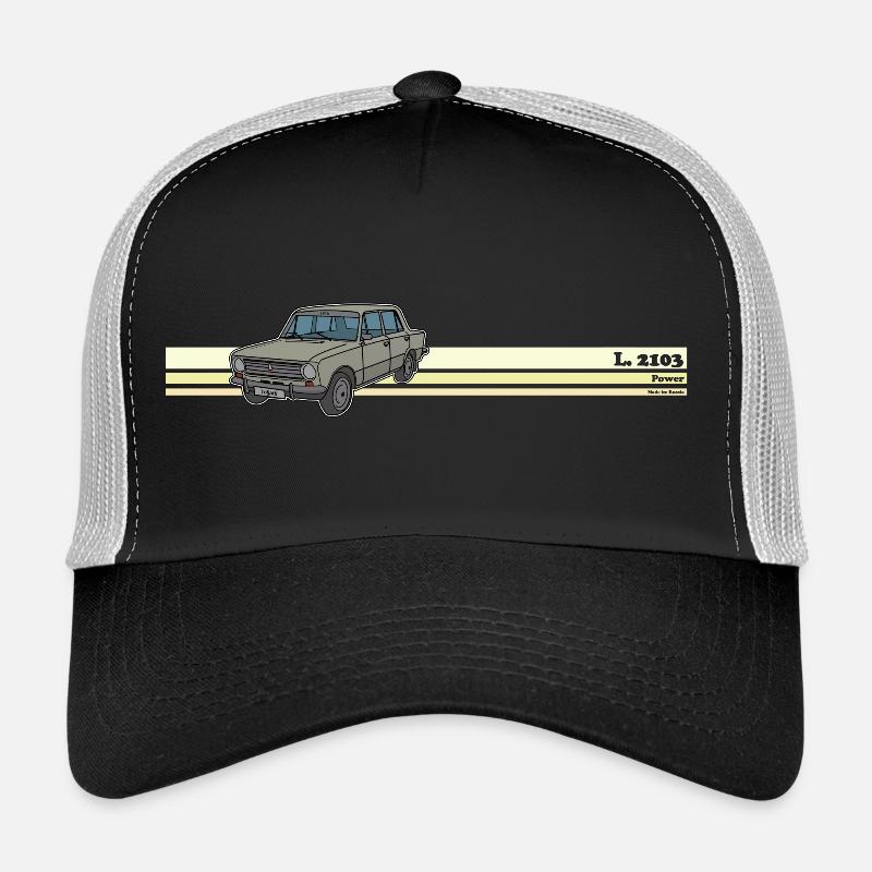 lada - Casquette trucker  - noir/gris pierre