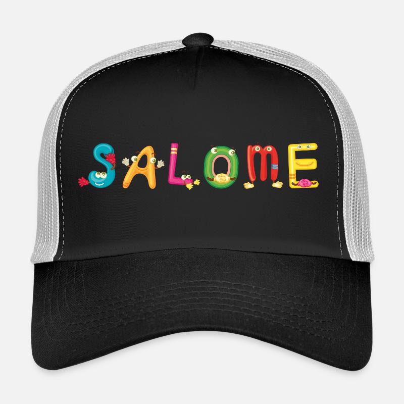 Salome - Trucker Cap - Schwarz/Steingrau