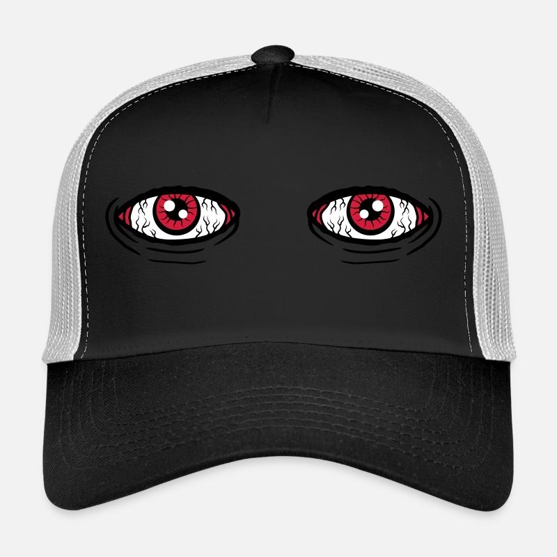 2 big eyes Trucker Cap