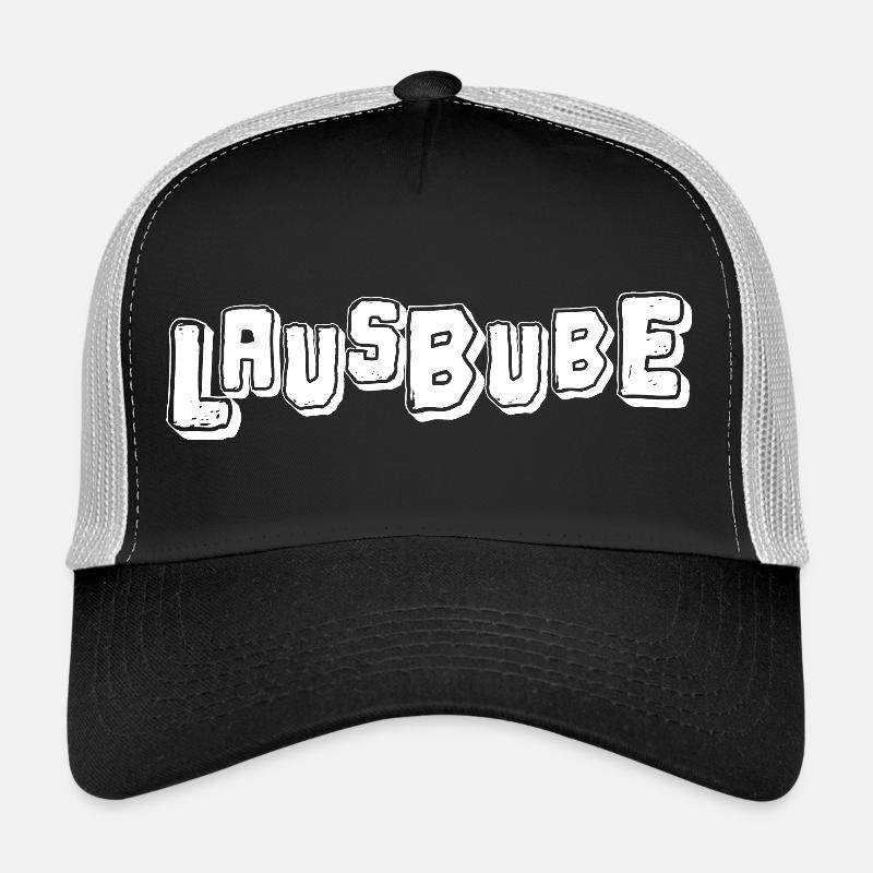 Lausbube in weiss Trucker Cap