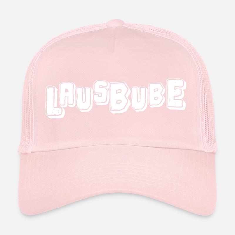 Lausbube in weiss Trucker Cap