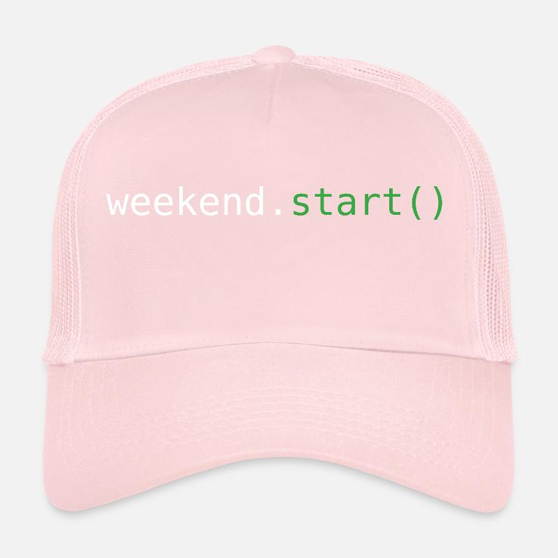 Début du week-end Casquette trucker 