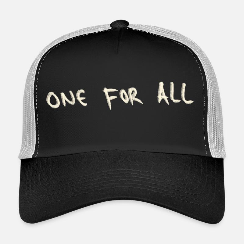 One for all Trucker Cap
