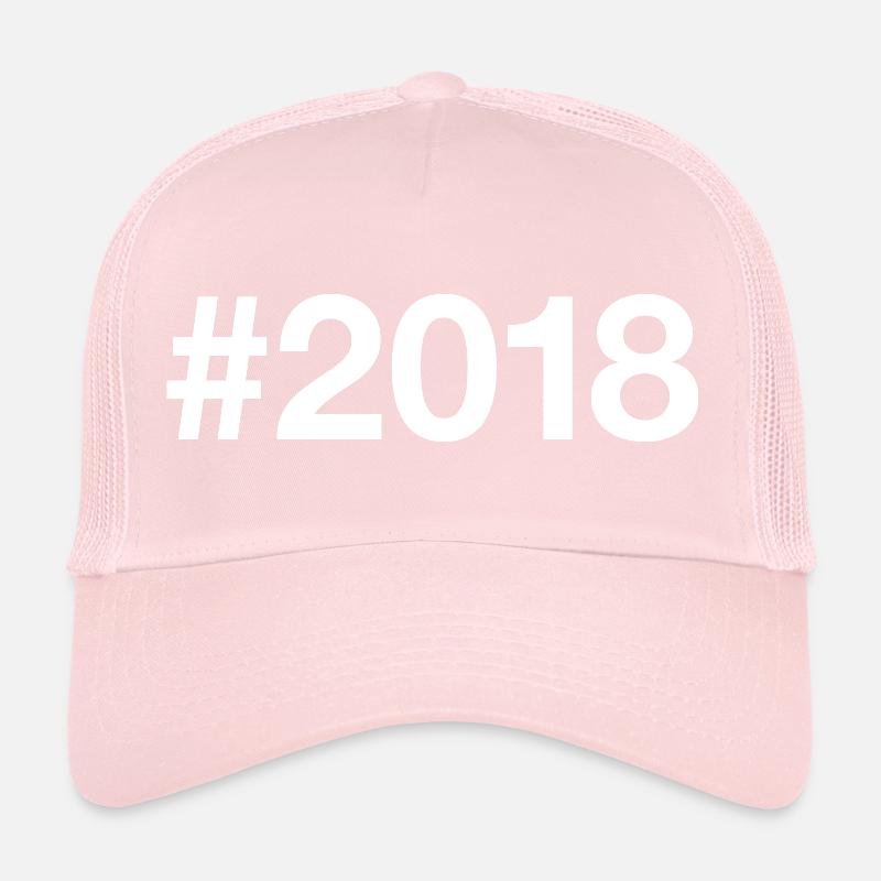 2018 Hashtag 8 Years 8th Birthday Trucker Cap