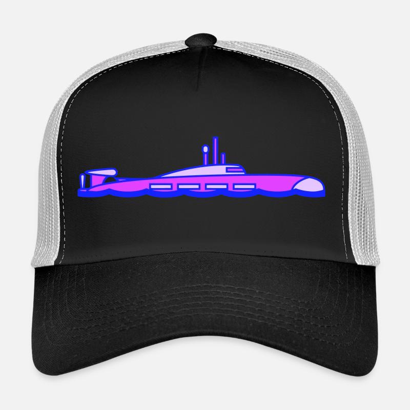 Plongée de surface sous-marine Casquette trucker 