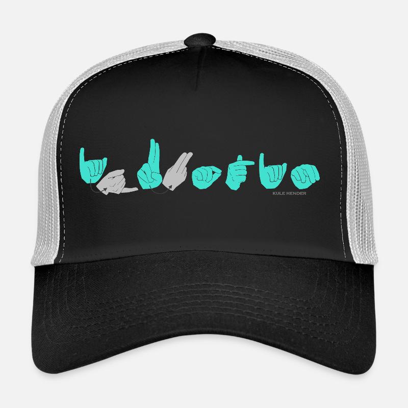 JUSTIN Türkis Trucker Cap