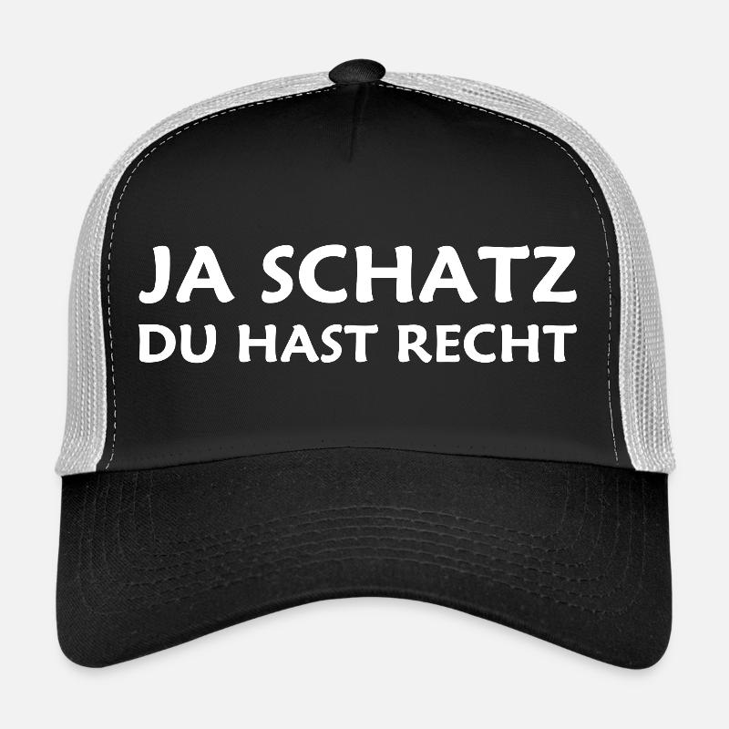 Ja Schatz du hast recht Trucker Cap